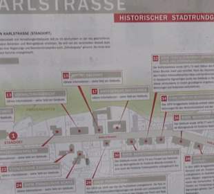 Karlstraße - Teil des Stadtrundganges