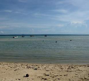 Strand von unten