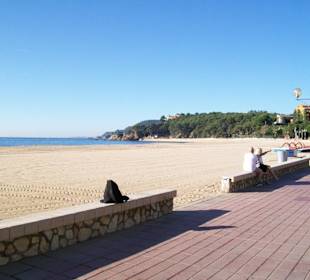 Strand von Fanals bei Lloret