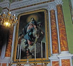 Die Seitenaltare allen italienischen Kirchen