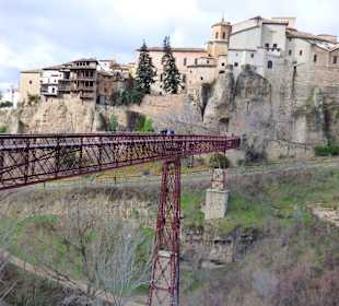 Vista parcial del casco Histórico de Cuenca