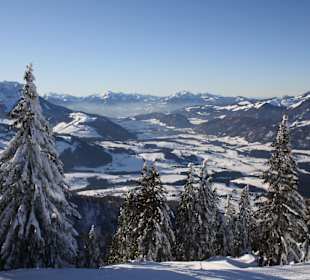 Blick von den Bergen