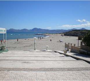 Blick auf den Strand