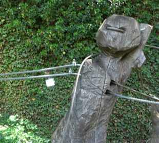 Skulptur Bauernkriegsfamilie von Putze