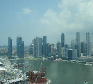 Singapore Flyer/ Aussicht Financial District