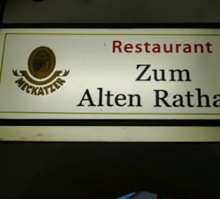 Das Restaurant Zum Alten Rathaus