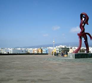 Mirador mit Skulptur, ein Überblick von Arinaga !