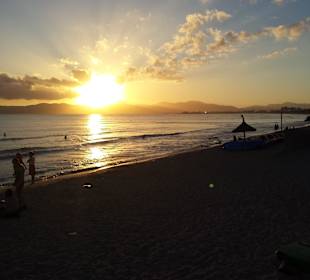 Schöner Sonnenuntergang