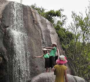 Wasserfall im "End of the World"