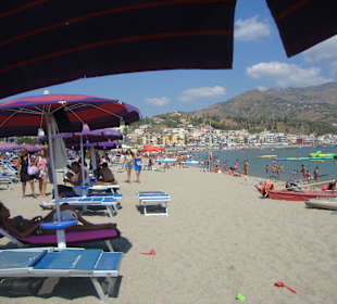 Blick auf Taormina
