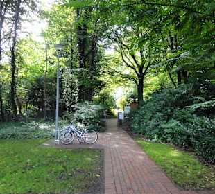 Eingang zu Thieles Garten