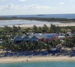Blick auf Margariten Ville vom Schiff