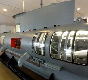 Blick in ein 2-Mann-U-Boot