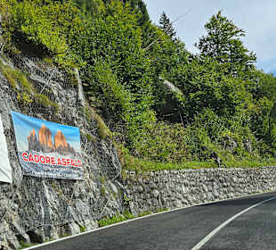 Italy Infos am Felsen