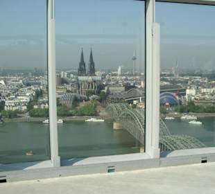 Köln Panorama vom LVR Turm aus gesehen