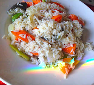 Veggie-Risotto at Papa´s