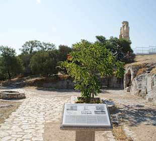 Wanderwege zum Philopappos Denkmal
