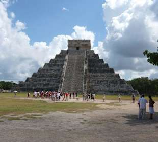 Die Ruinen von Chichen Itza