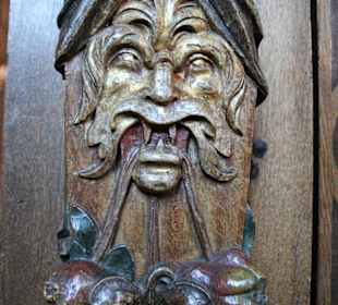 Verzierung Kanzeltüre