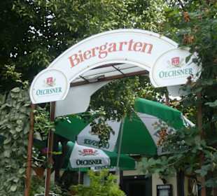 Biergarten vom Hexenhäusle in Neuhausen