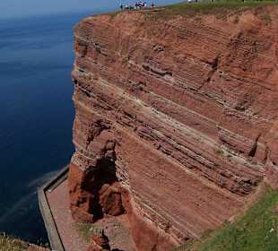 Blick über/auf Helgoland