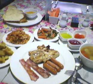 Auswahl vom Brunchbuffet