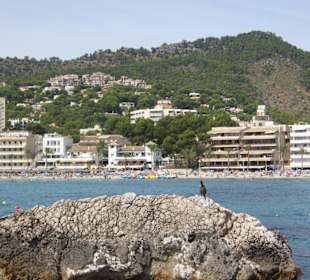 Blick auf den 1. Strand