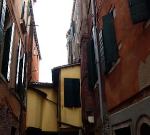 Die Erker in Venedig