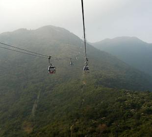 Salita con il cable car