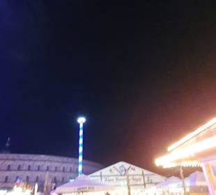 Fahrgeschäfte und Buden