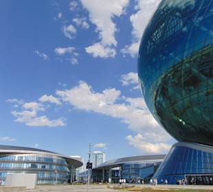"Nur Alem" Museum für Zukunftsenergien in Astana