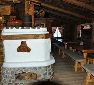 Im Inneren der Rübezahlhütte