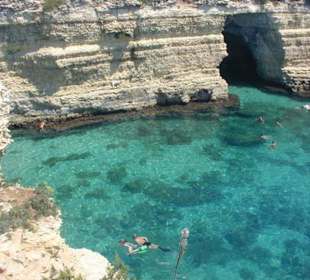 Meeresgrotte Lagune