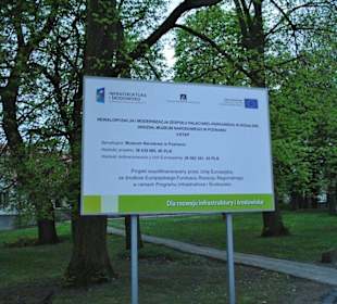 Remont Pałacu współfinansowany jest ze środków UE