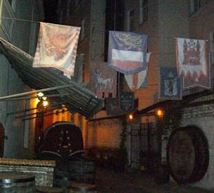 Mittelaltergastronomie "Rosengrals" außen