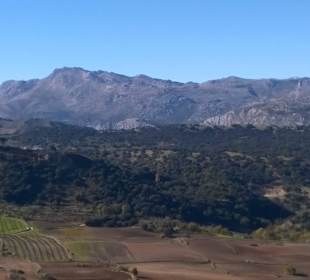 Aussicht über die Berge