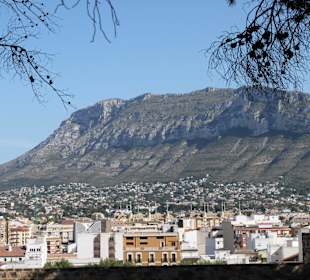 Blick auf den Montgo