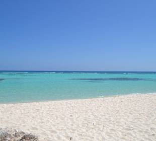Traumstrand auf Saona