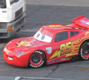 Lightning McQueen-Stuntshow im Disney-Studio-Park