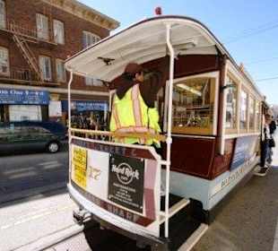Fahrt mit der Cable Car.