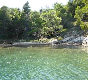 Bucht auf der Insel Zlarin
