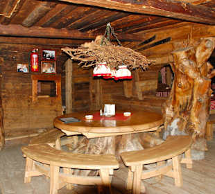 Rübezahlhütte auf der Rüberzahlalm in 1.170m