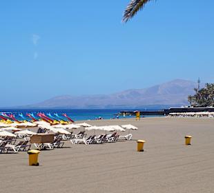 Aussicht auf Playa Grande