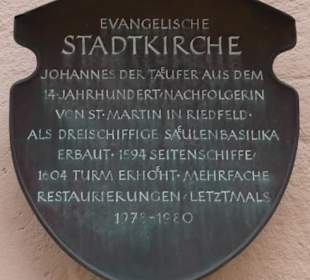 Evangelische Johannes-Kirche in Neustadt Aisch