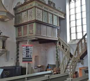 Logen in der Kirche St. Cyprian und Cornelius