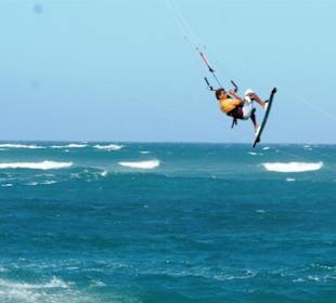 Kiteing in Cabarete
