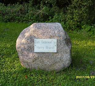 Harry Brand, war der Vorsitzende vom Angelverein !