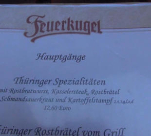 Gasthaus Feuerkugel 