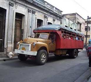 Personentransport per LKW