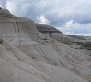 Erosionslandschaft im Dinosaur Provincial Park